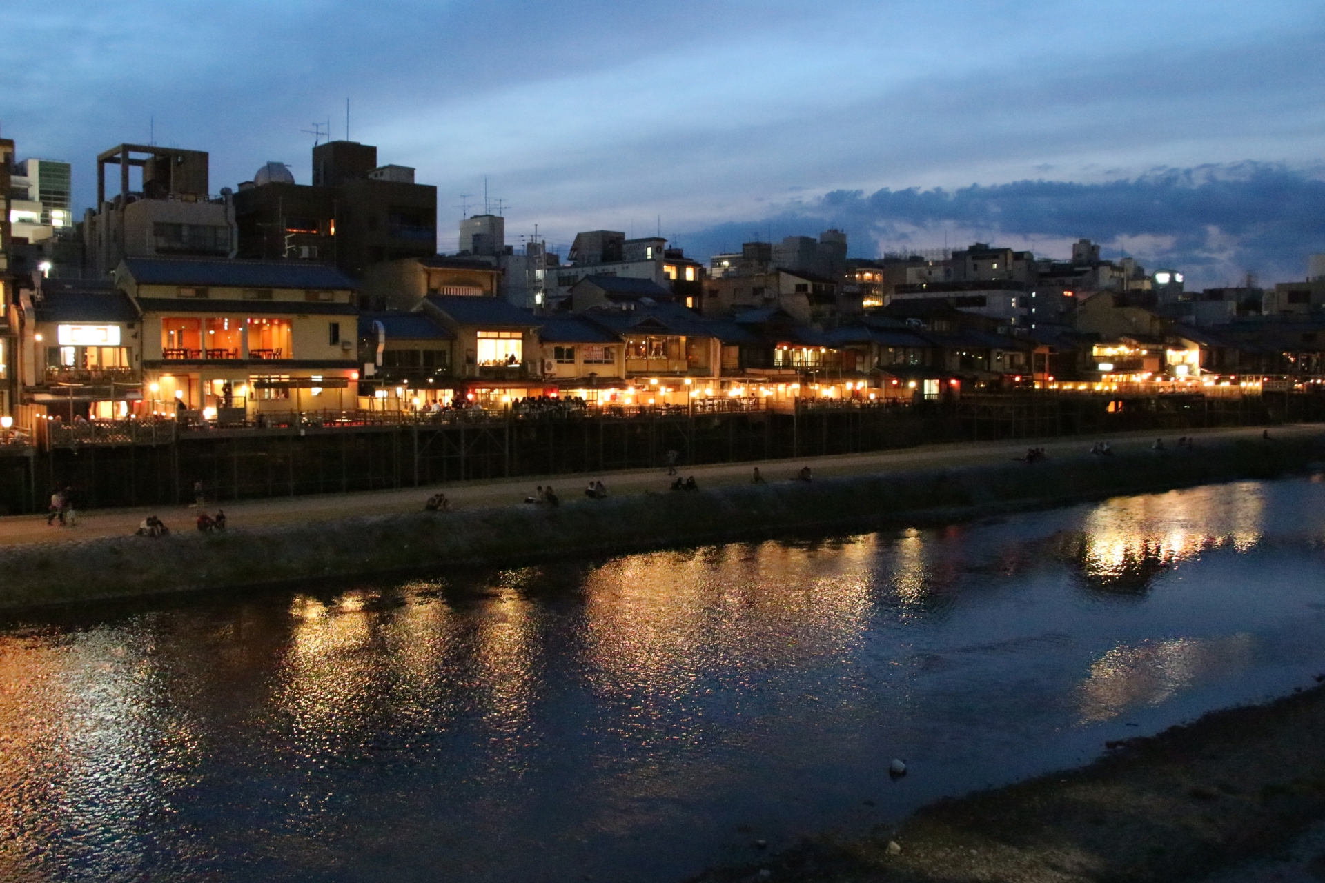 京都川床と納涼床、いつ、昼夜どっち